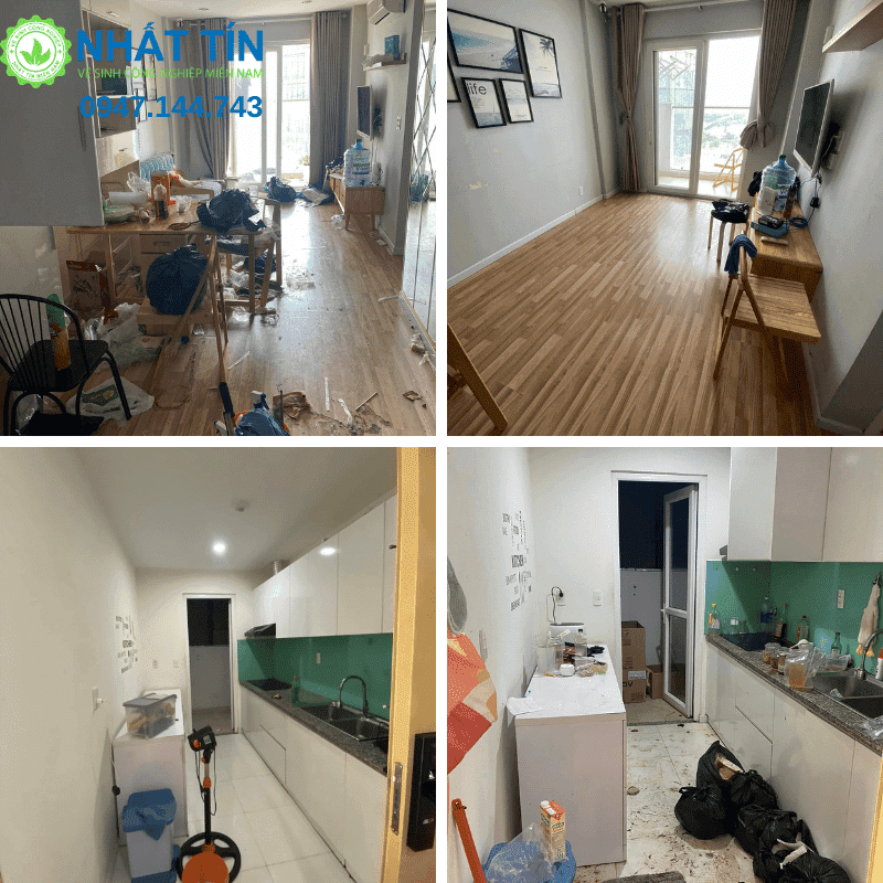 Dịch vụ vệ sinh chung cư, nhà ở theo yêu cầu, giá tốt